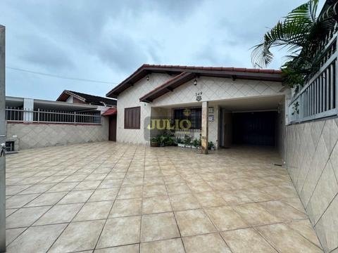 Casa à venda em Praia Grande, Solemar, com 4 quartos, com 122.38 m²