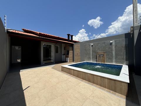 Casa à venda em Itanhaém, Nova Itanhaém, com 3 quartos, com 85 m²