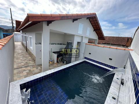 Casa à venda em Itanhaém, Nsra do Sion, com 2 quartos, com 52 m²