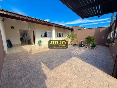 Casa à venda em Mongaguá, Itaóca, com 3 quartos, com 115 m²