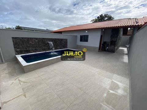 Casa à venda em Mongaguá, Flórida Mirim, com 2 quartos, com 61 m²