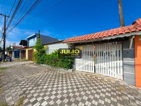 Casa à venda em Mongaguá, Itaóca, com 3 quartos, com 110 m²