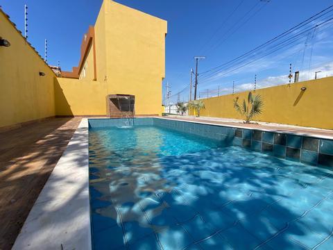 Sobrado à venda em Itanhaém, Balneário Jequitiba, com 2 suítes, com 66.78 m², Condomínio Goiás XXXll