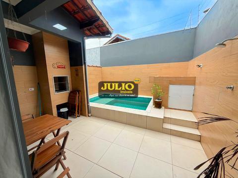 Casa à venda em Mongaguá, Itaóca, com 2 quartos, com 85.8 m²