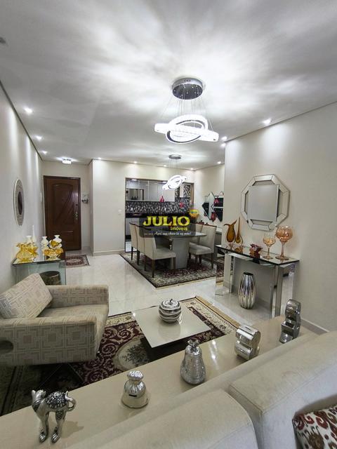 Apartamento à venda em Praia Grande, Guilhermina, com 3 quartos, com 132 m²