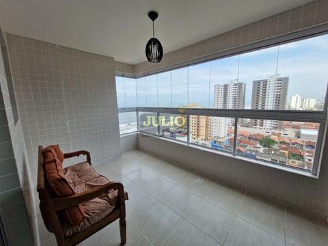 Venda de Apartamento no Centro de Mongaguá – 2 Quartos, Suíte, Varanda Gourmet e Vista Mar