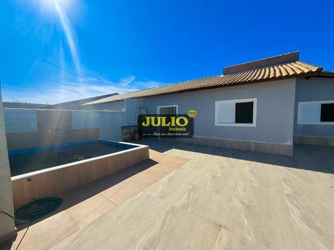 Casa à venda em Itanhaém, Cibratel II, com 3 quartos, com 80 m²