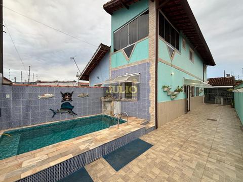 Sobrado à venda em Itanhaém, Nova Itanhaém, com 3 quartos, com 114.85 m²