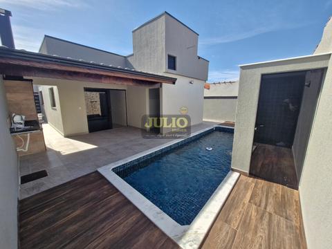 🏡 Casa à Venda em Bopiranga – Itanhaém/SP | 3 Dormitórios, Piscina e Espaço Gourmet 🌴