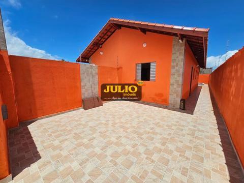 Casa à venda em Itanhaém, Bopiranga, com 2 quartos, com 52 m²